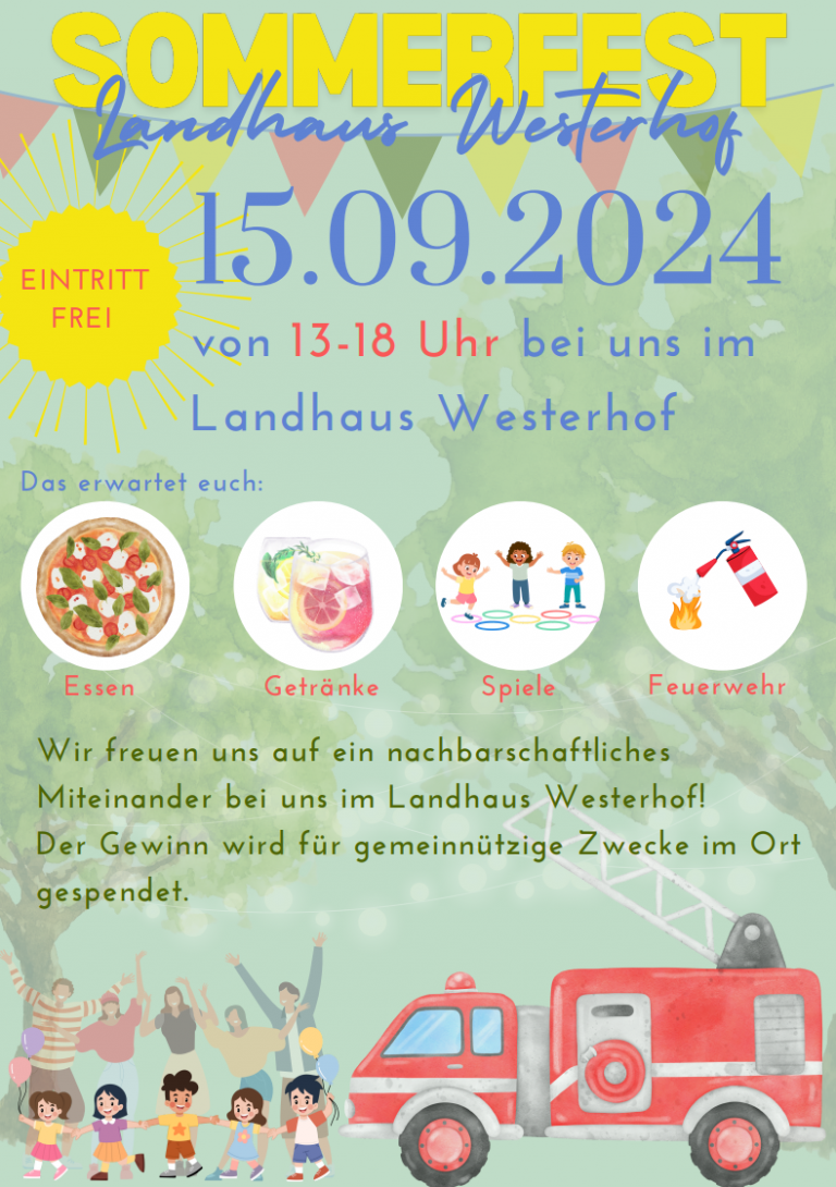 Sommerfest des Landhauses Westerhof